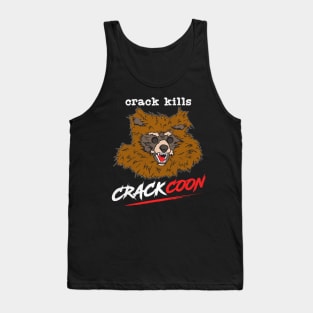 Crackcoon 'Crack Kills' Movie Fan Art Tank Top